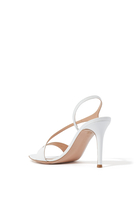 Mayfair Patent Leather 85 Asymmetrical Sandals